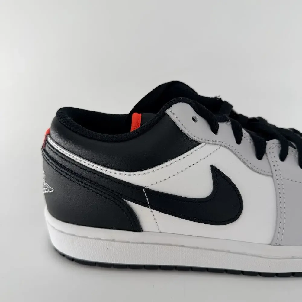 Nike Air Jordan 1 Low Neutral Grey Black 553558 045 Mens Size 8 Sneakers NEW